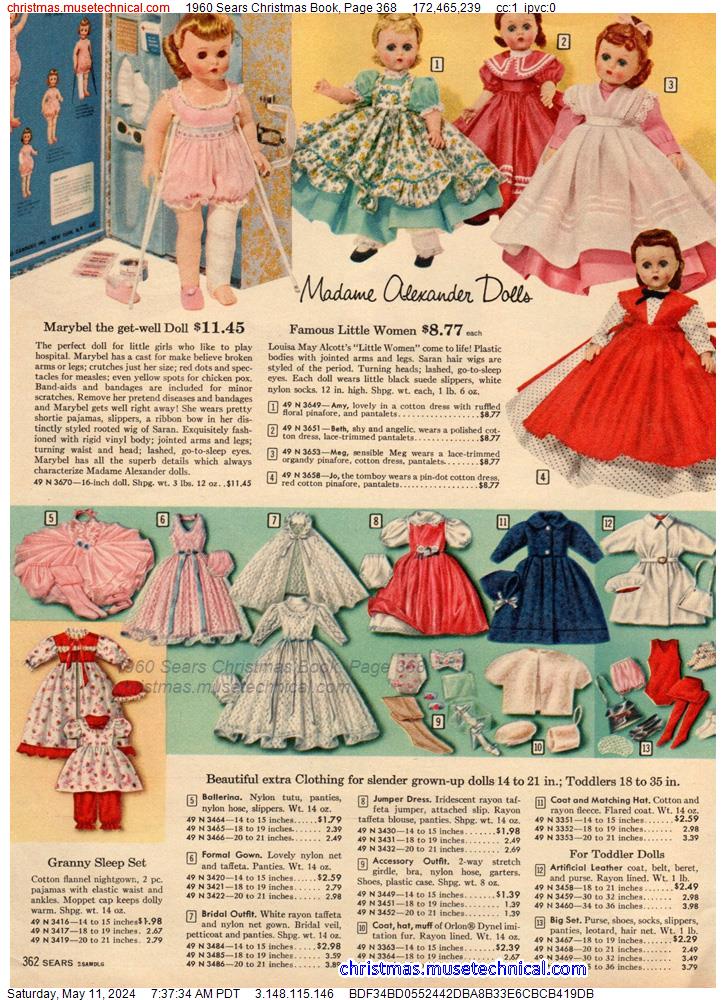 1960 Sears Christmas Book, Page 368