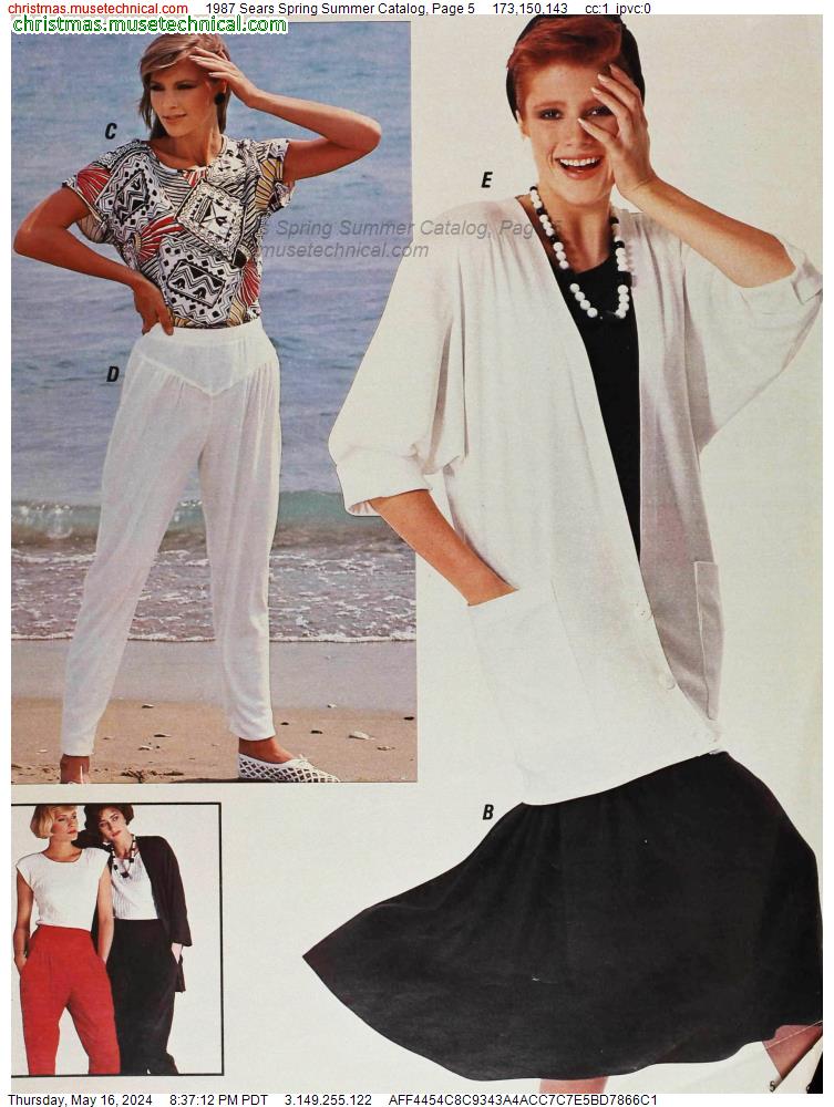 1987 Sears Spring Summer Catalog, Page 5