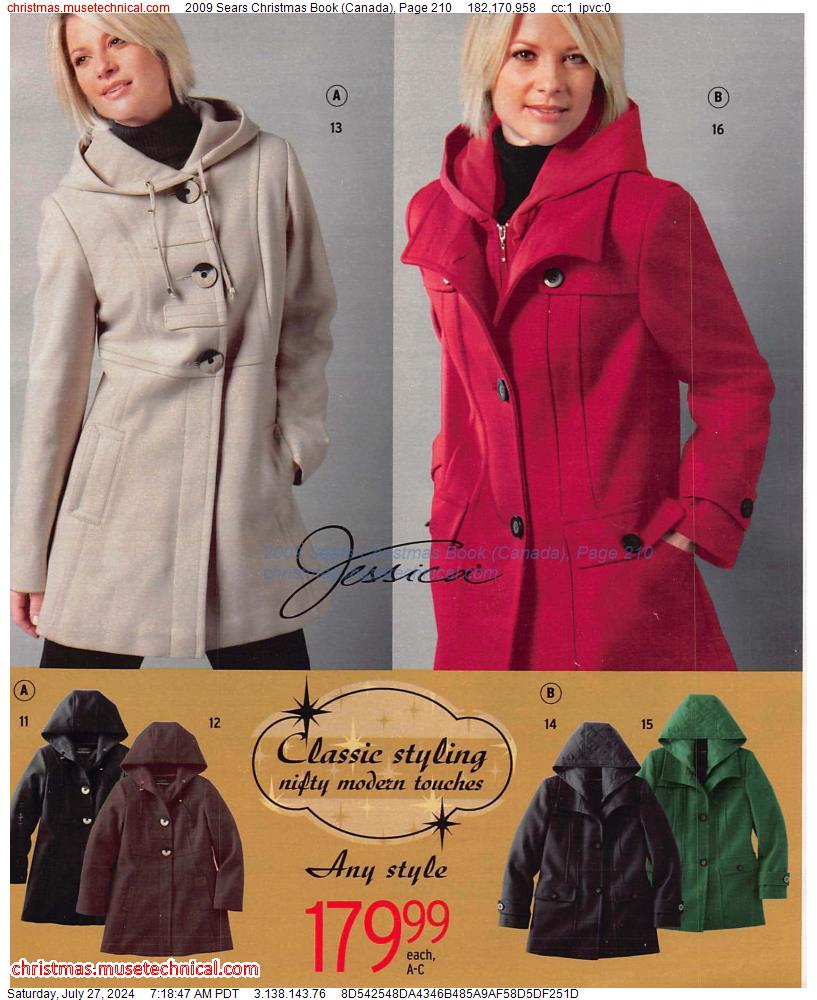 2009 Sears Christmas Book (Canada), Page 210