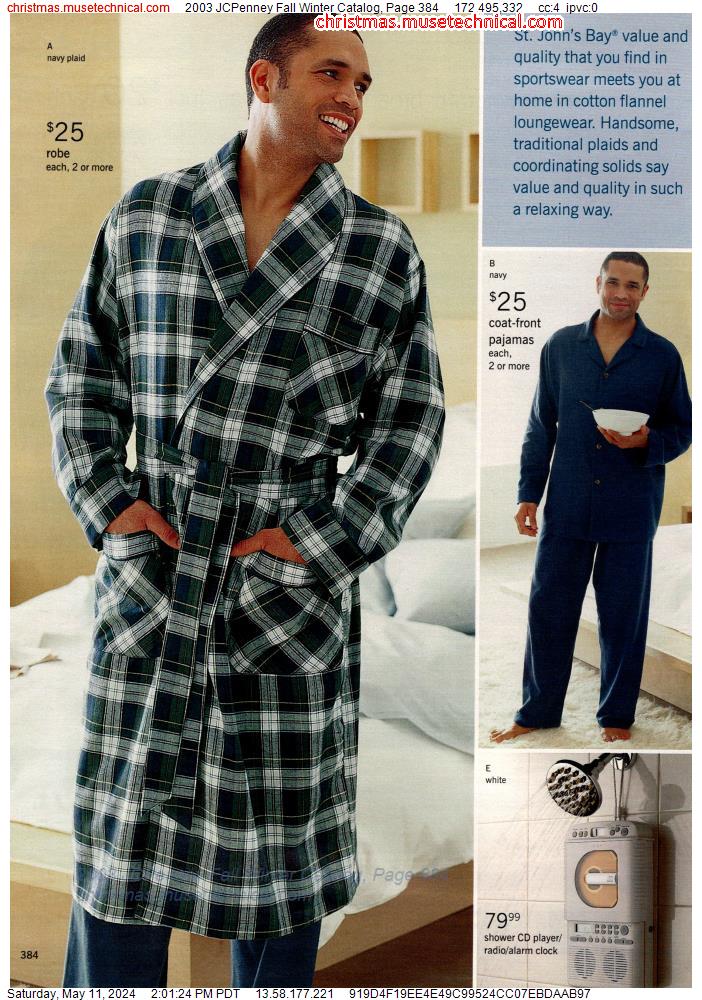 2003 JCPenney Fall Winter Catalog, Page 384