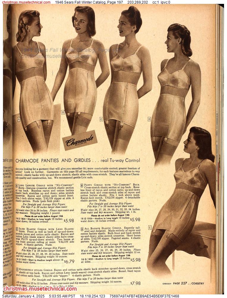 1946 Sears Fall Winter Catalog, Page 197