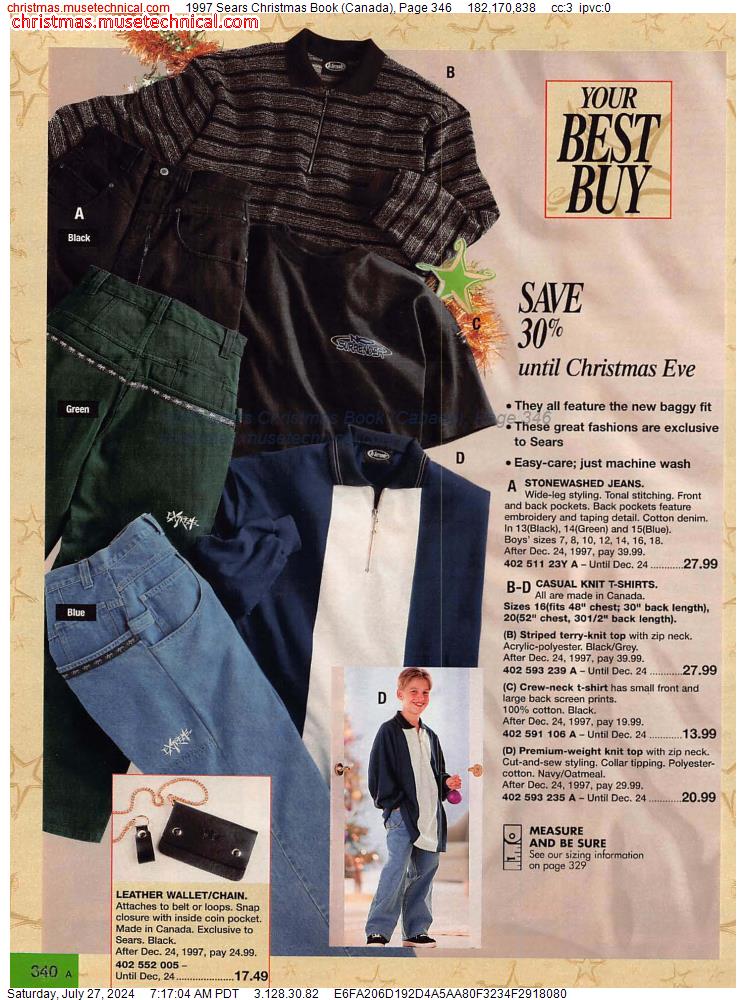 1997 Sears Christmas Book (Canada), Page 346
