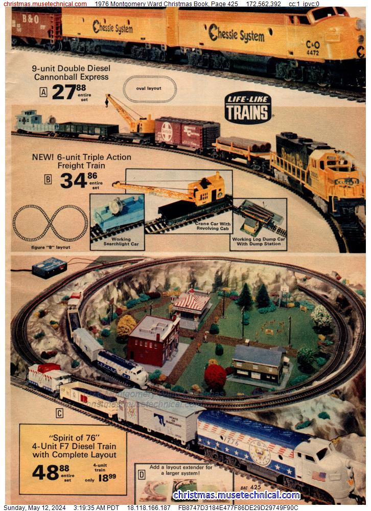 1976 Montgomery Ward Christmas Book, Page 425