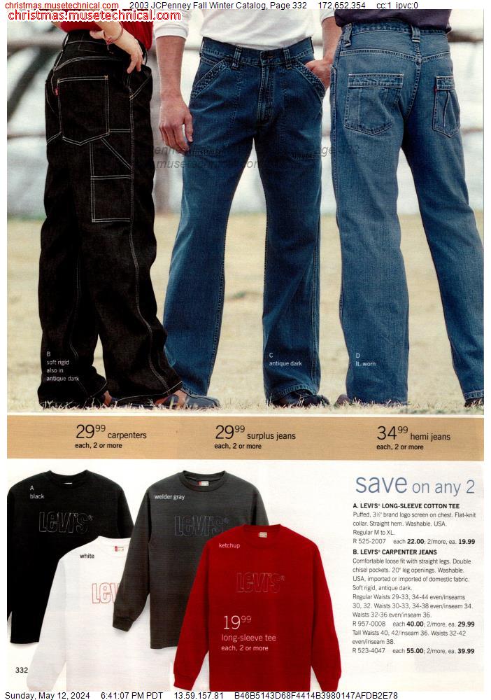 2003 JCPenney Fall Winter Catalog, Page 332