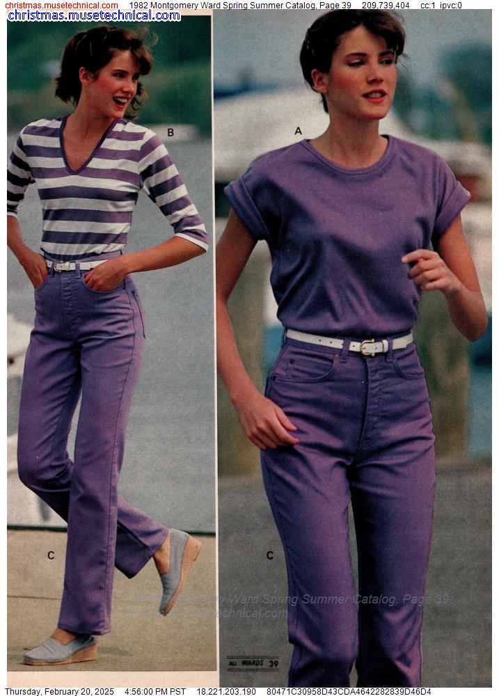 1982 Montgomery Ward Spring Summer Catalog, Page 39