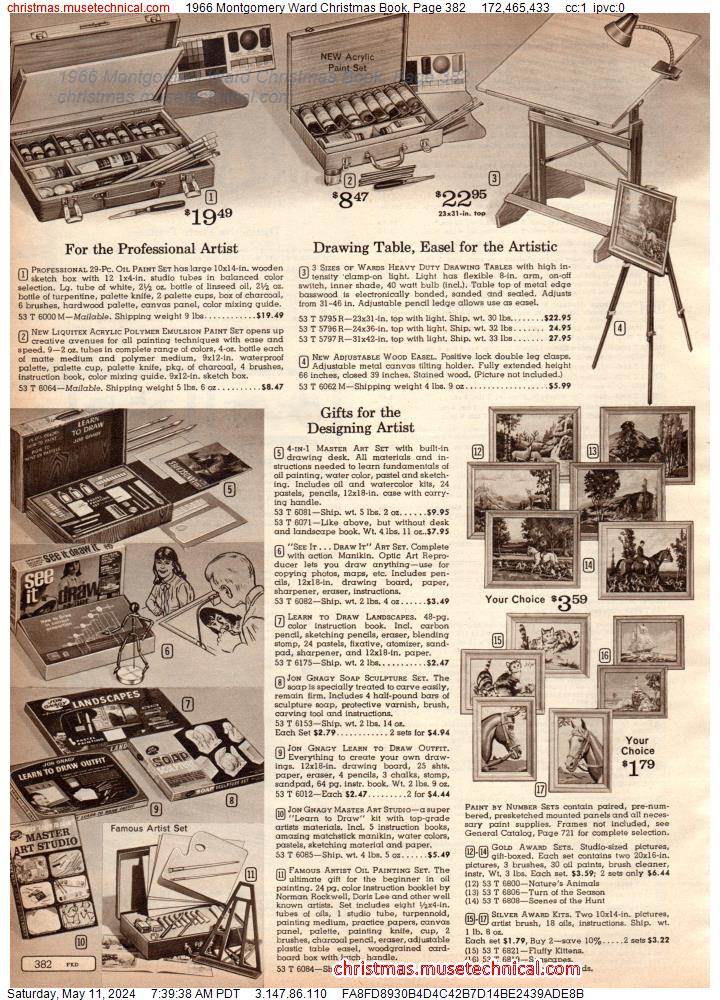1966 Montgomery Ward Christmas Book, Page 382