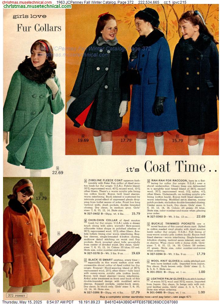 1963 JCPenney Fall Winter Catalog, Page 372