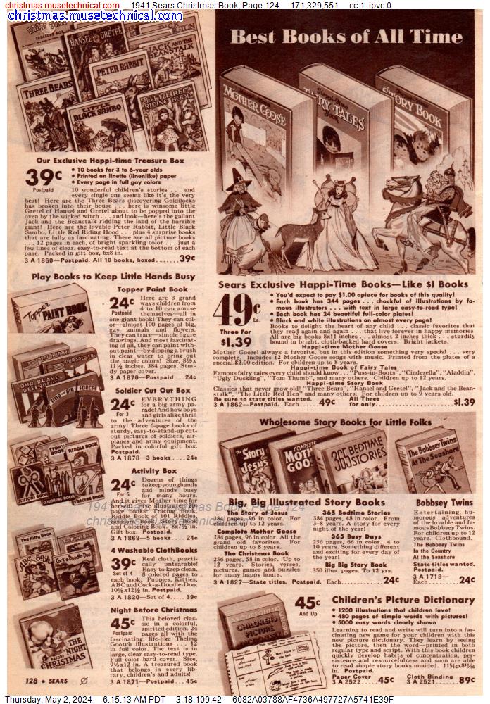 1941 Sears Christmas Book, Page 124