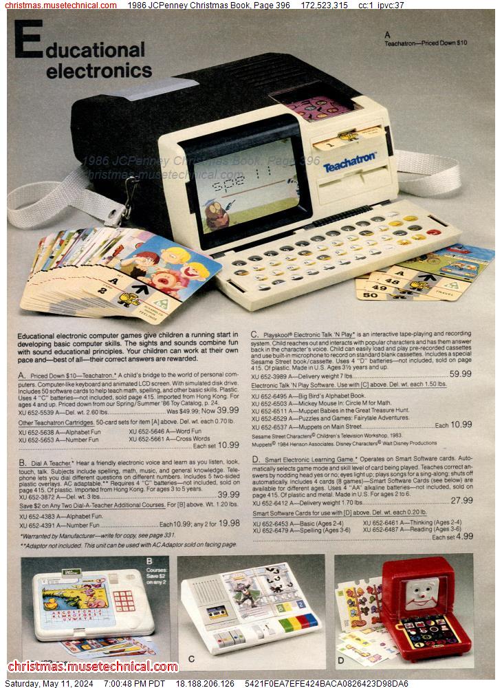 1986 JCPenney Christmas Book, Page 396