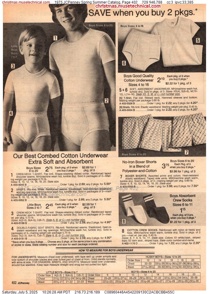 1975 JCPenney Spring Summer Catalog, Page 402