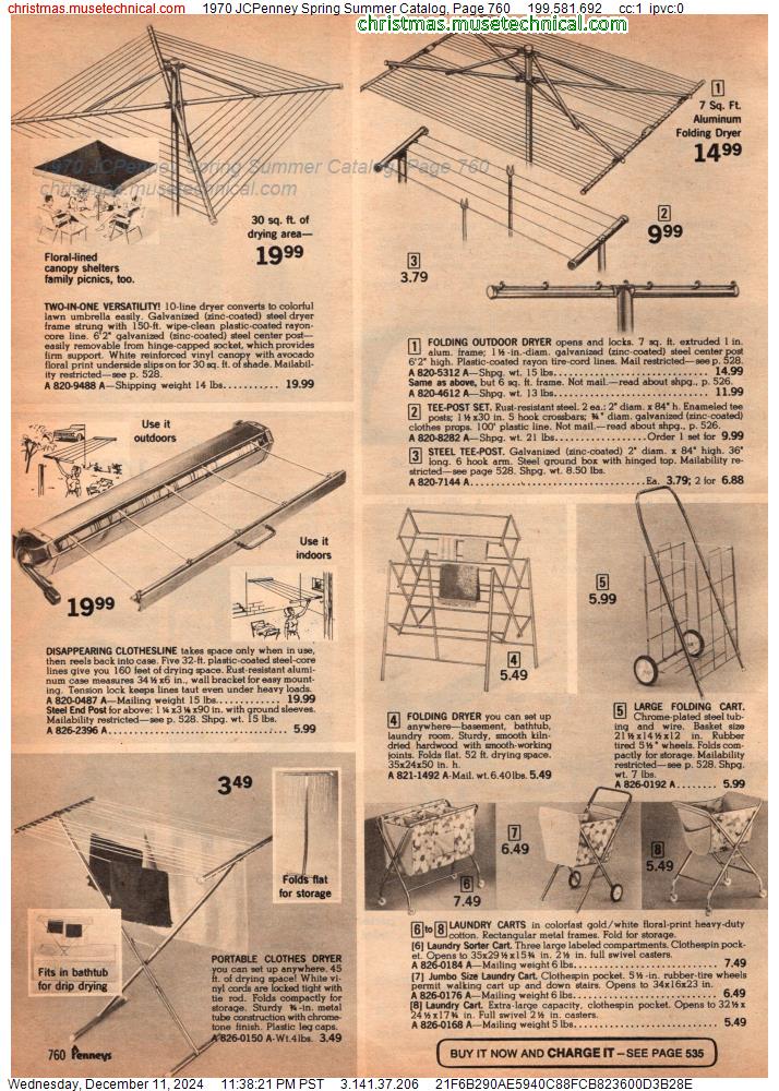 1970 JCPenney Spring Summer Catalog, Page 760