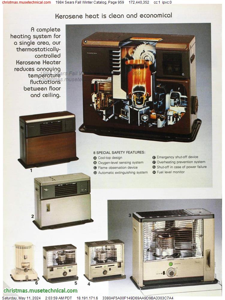 1984 Sears Fall Winter Catalog, Page 959