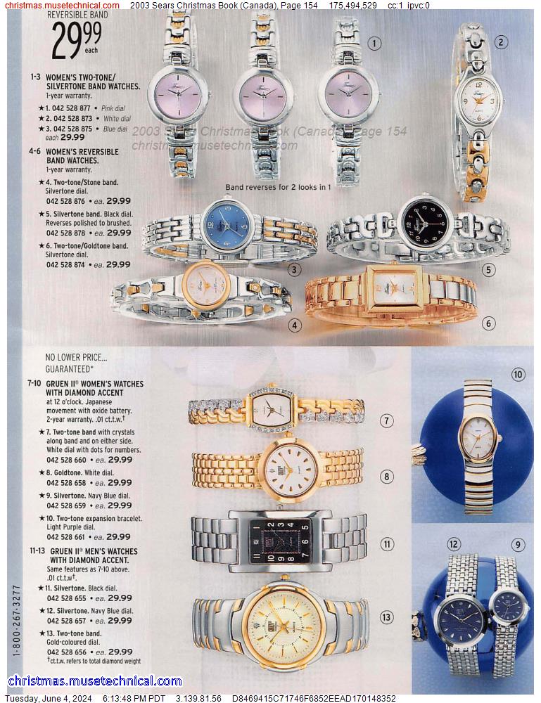 2003 Sears Christmas Book (Canada), Page 154