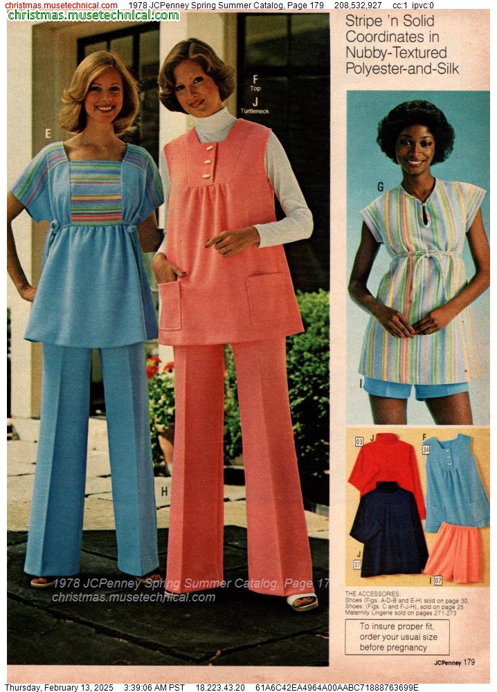 1978 JCPenney Spring Summer Catalog, Page 179