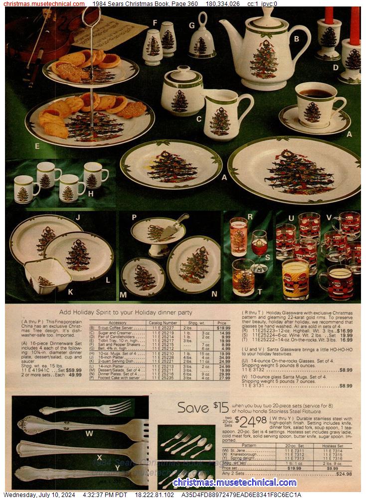 1984 Sears Christmas Book, Page 360