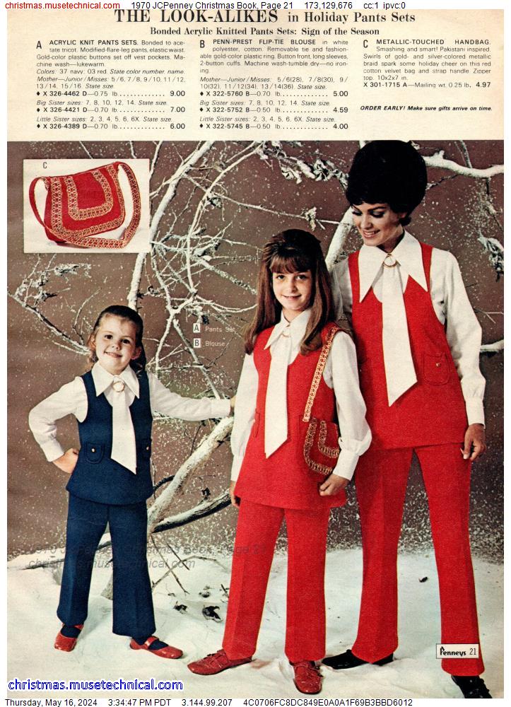 1970 JCPenney Christmas Book, Page 21