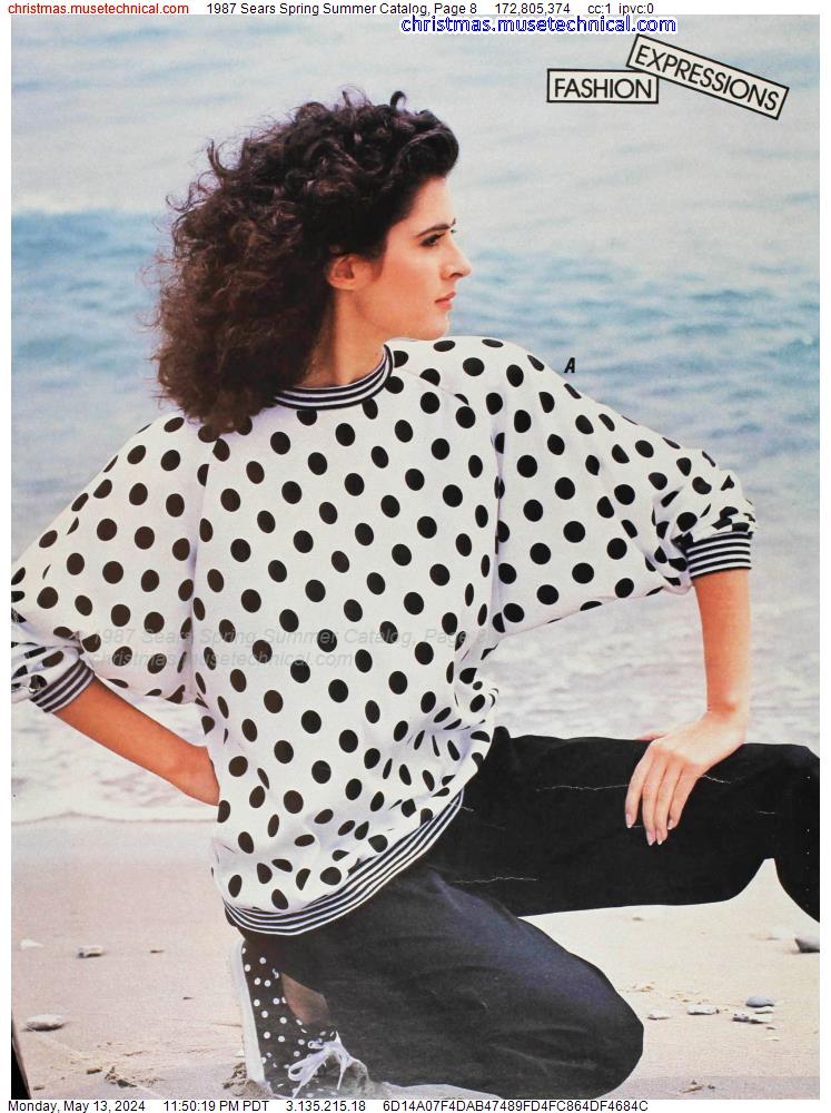 1987 Sears Spring Summer Catalog, Page 8