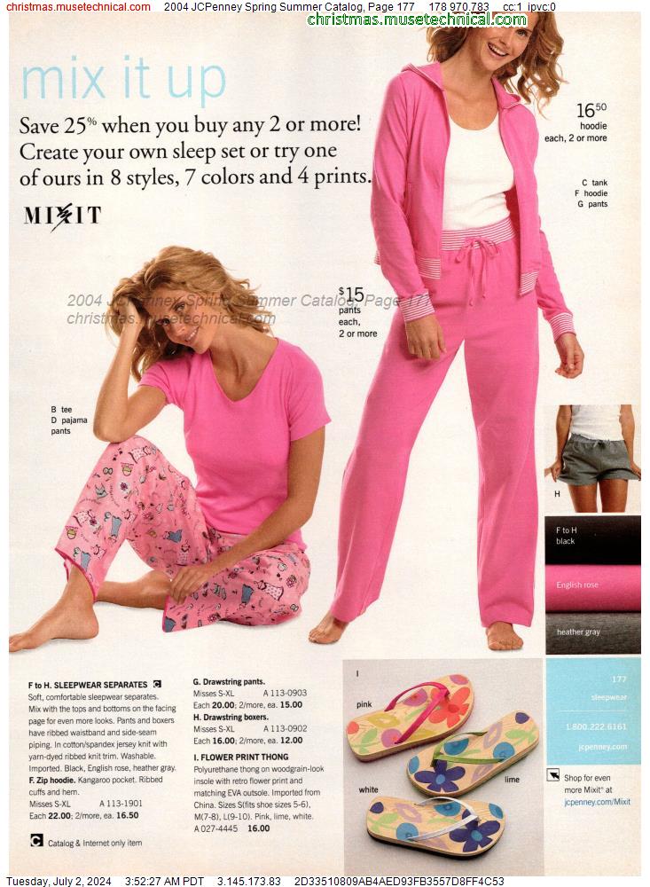2004 JCPenney Spring Summer Catalog, Page 177