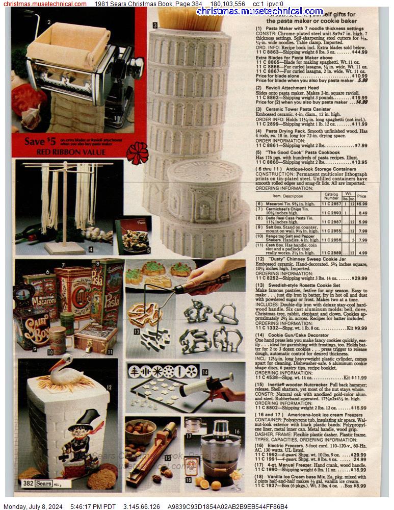 1981 Sears Christmas Book, Page 384