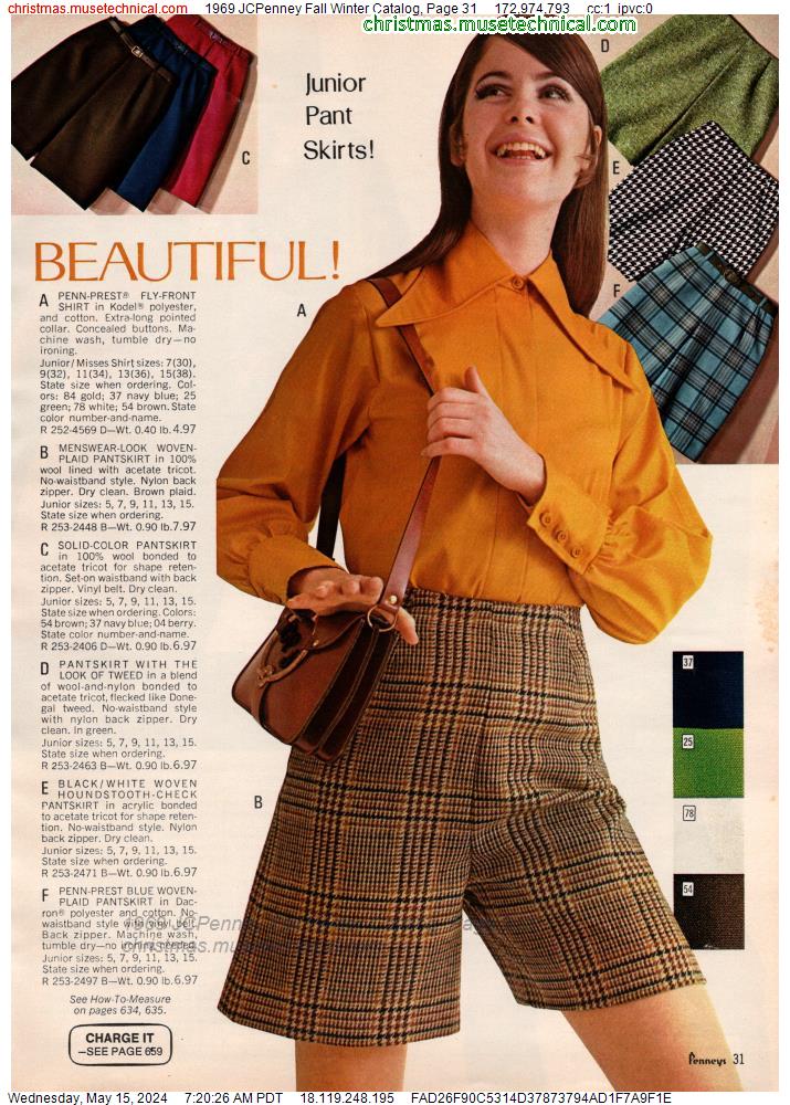1969 JCPenney Fall Winter Catalog, Page 31