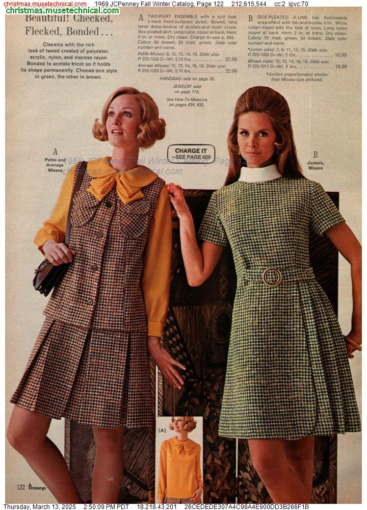 1969 JCPenney Fall Winter Catalog, Page 122