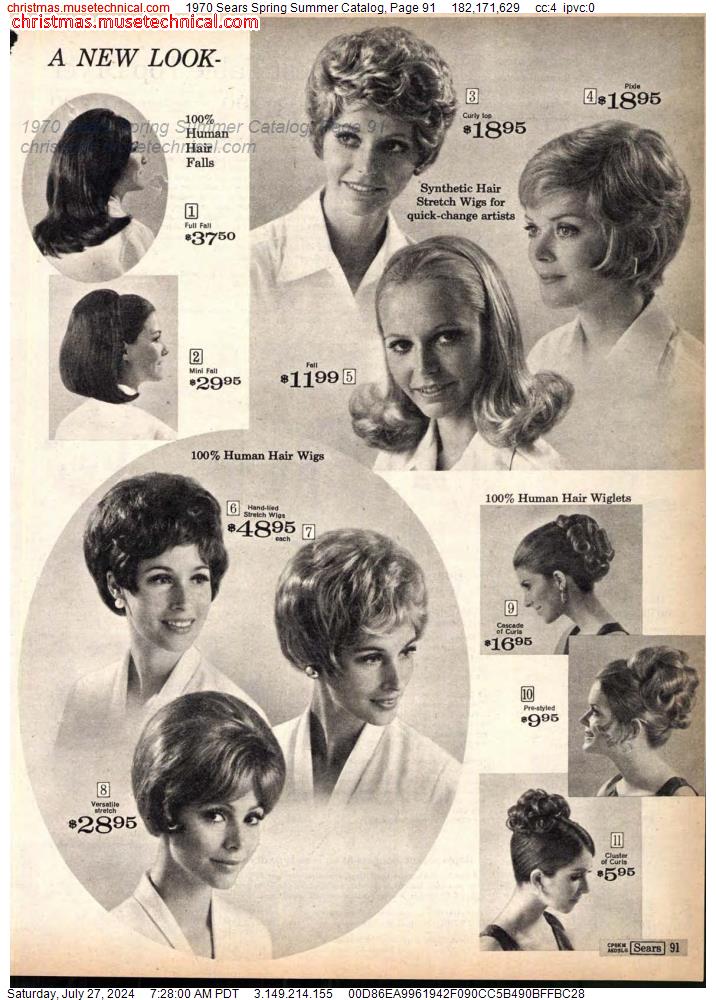 1970 Sears Spring Summer Catalog, Page 91