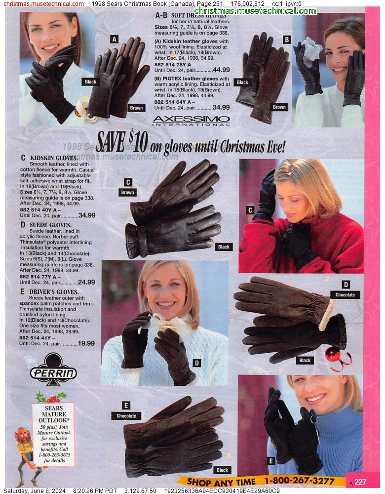 1998 Sears Christmas Book (Canada), Page 251
