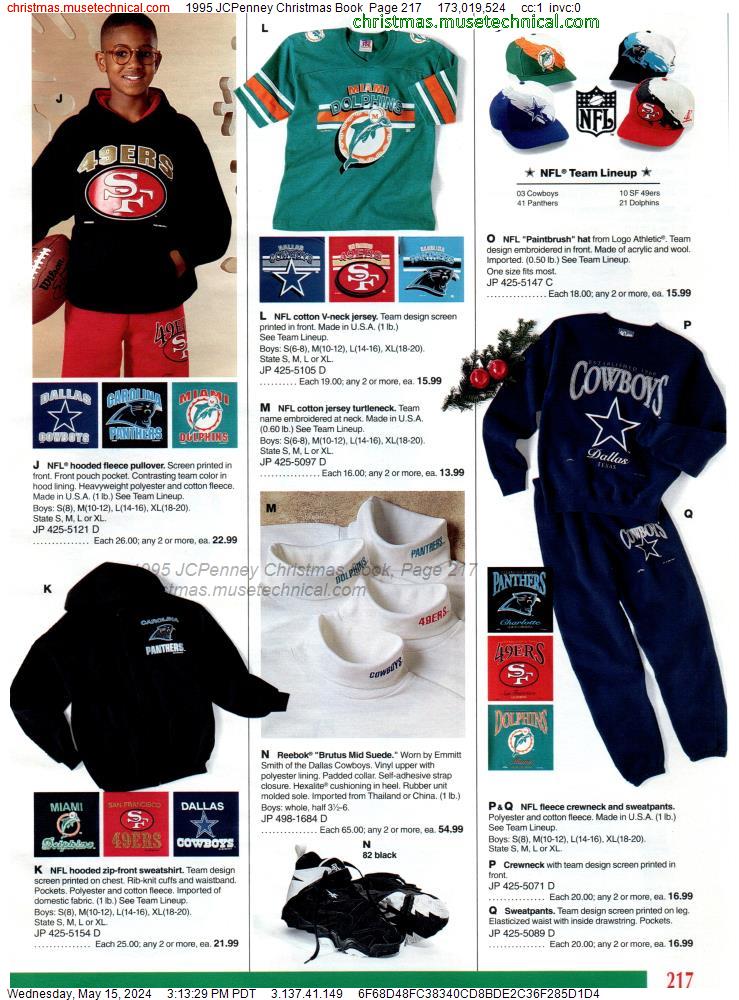 1995 JCPenney Christmas Book, Page 217