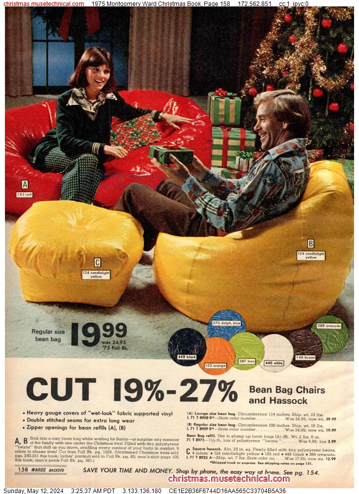 1975 Montgomery Ward Christmas Book, Page 158