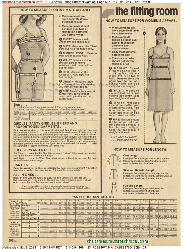 1983 Sears Spring Summer Catalog, Page 506