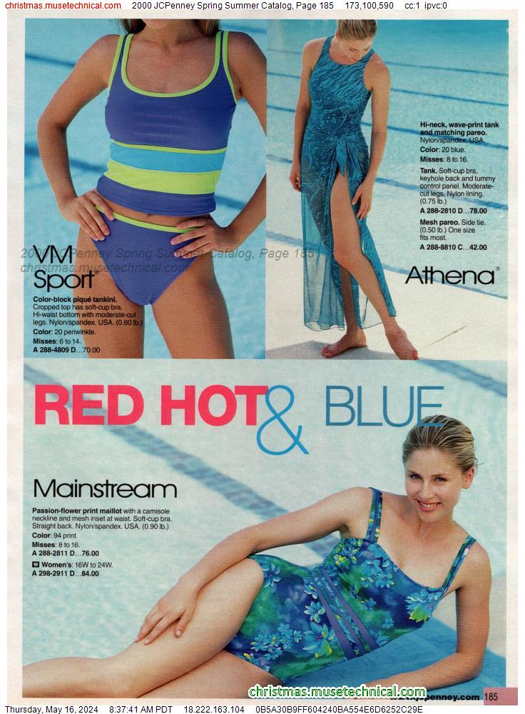 2000 JCPenney Spring Summer Catalog, Page 185