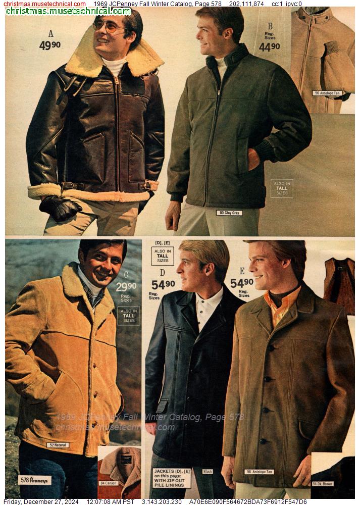 1969 JCPenney Fall Winter Catalog, Page 578