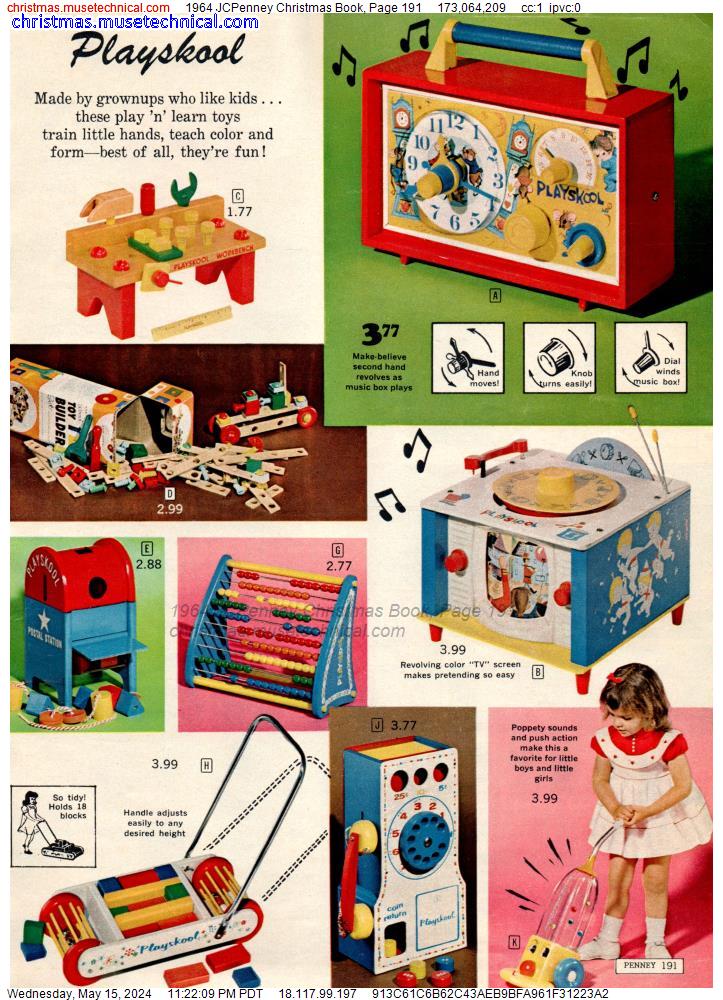 1964 JCPenney Christmas Book, Page 191