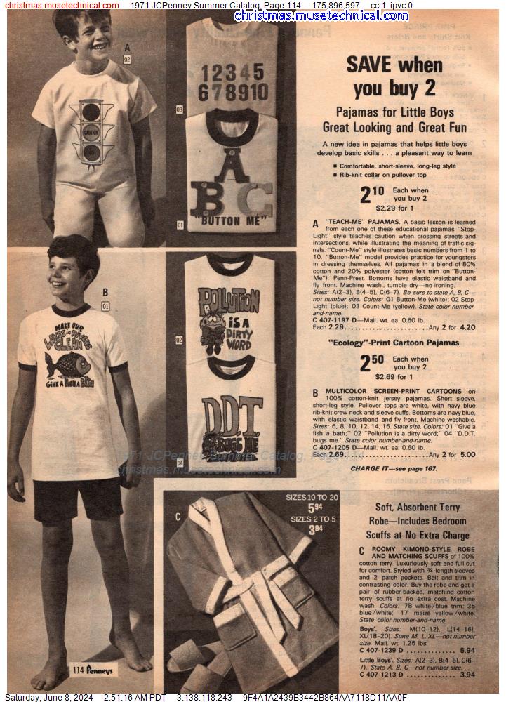 1971 JCPenney Summer Catalog, Page 114