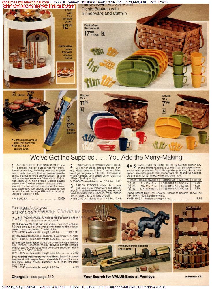 1977 JCPenney Christmas Book, Page 251