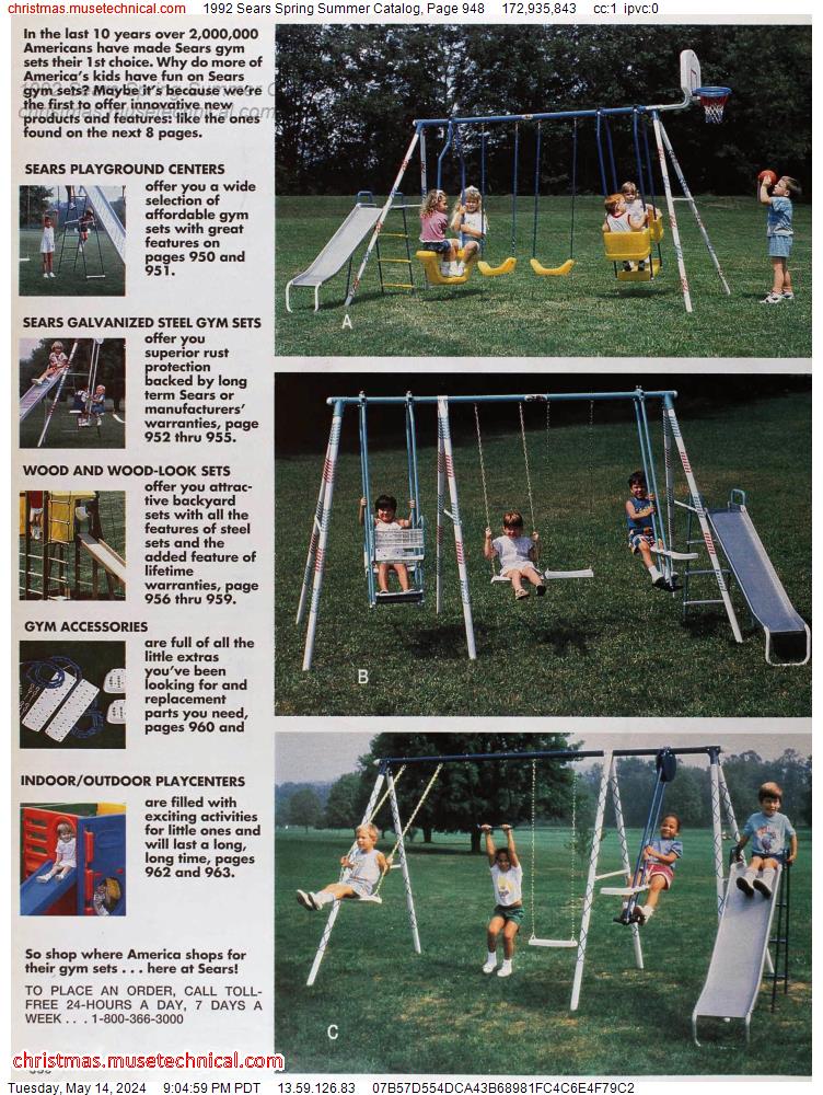 1992 Sears Spring Summer Catalog, Page 948