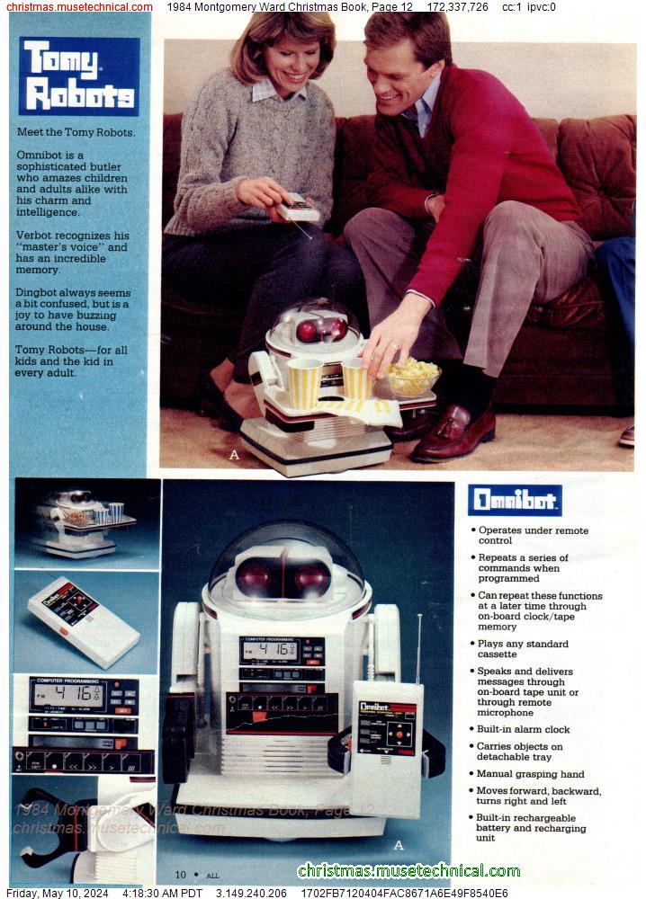 1984 Montgomery Ward Christmas Book, Page 12