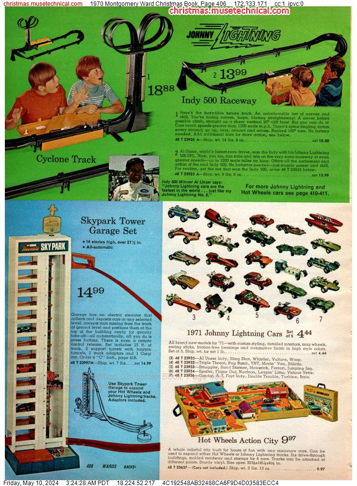 1970 Montgomery Ward Christmas Book, Page 406