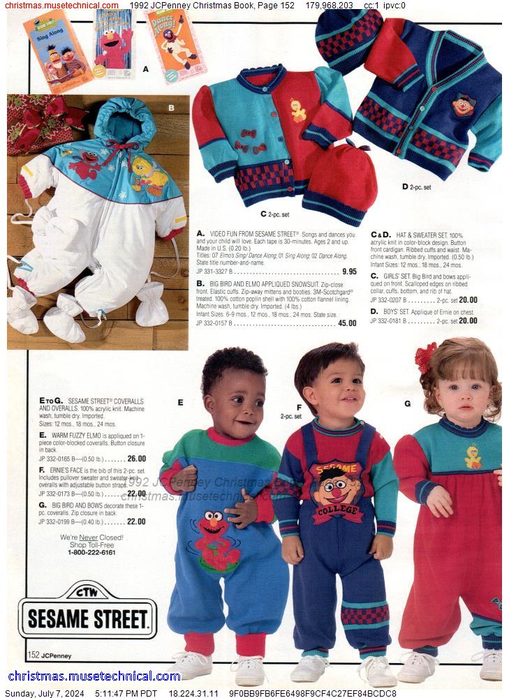 1992 JCPenney Christmas Book, Page 152