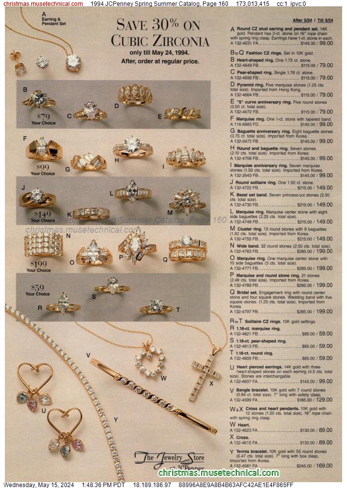 1994 JCPenney Spring Summer Catalog, Page 160