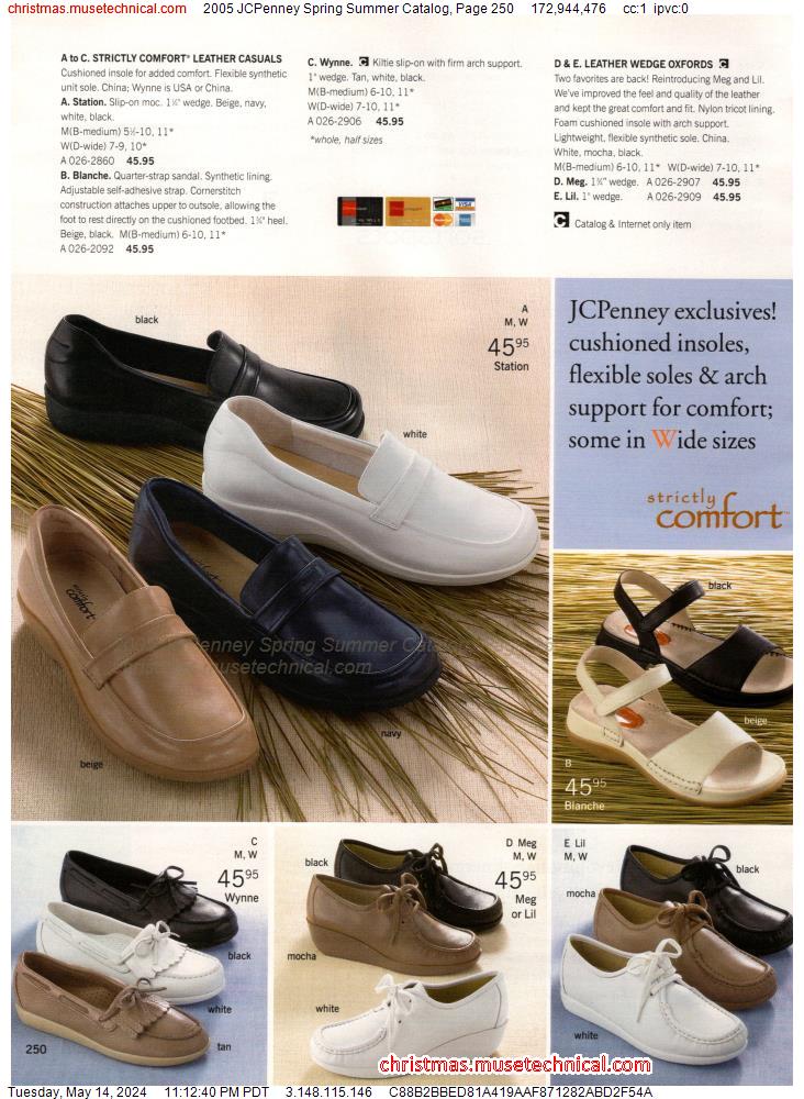2005 JCPenney Spring Summer Catalog, Page 250
