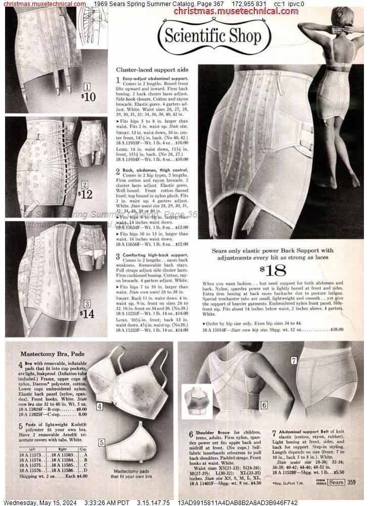 1969 Sears Spring Summer Catalog, Page 367