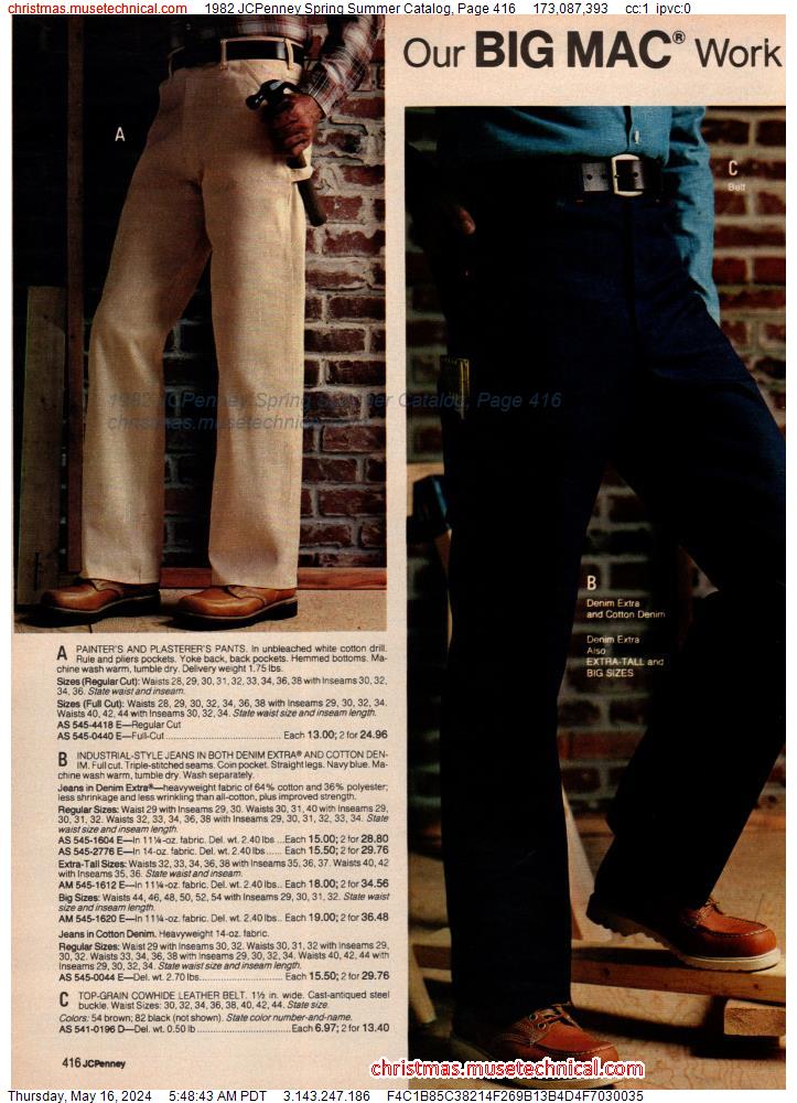 1982 JCPenney Spring Summer Catalog, Page 416