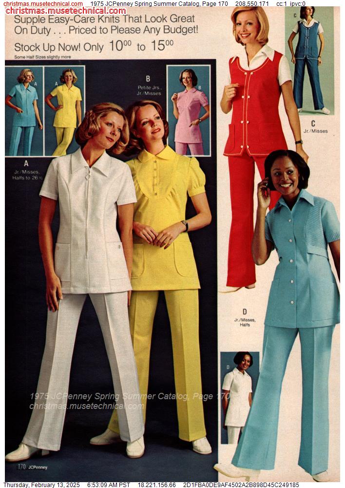 1975 JCPenney Spring Summer Catalog, Page 170