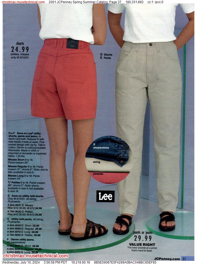 2001 JCPenney Spring Summer Catalog, Page 37
