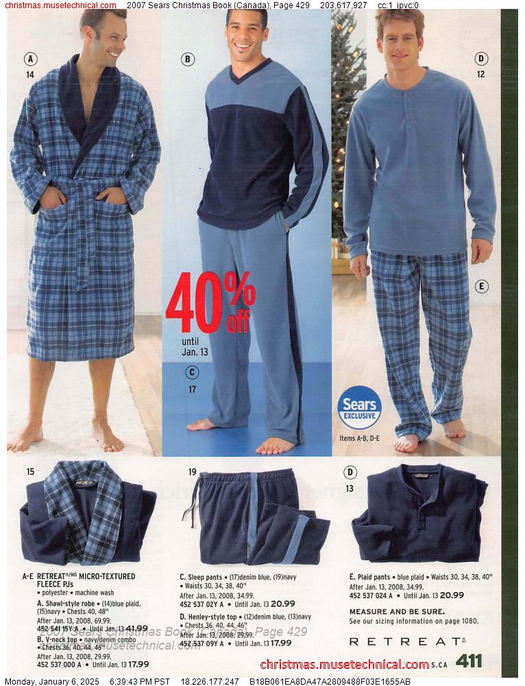 2007 Sears Christmas Book (Canada), Page 429