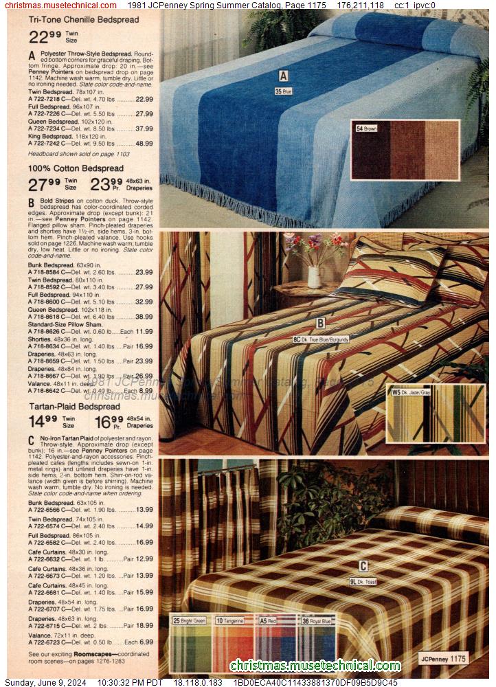 1981 JCPenney Spring Summer Catalog, Page 1175