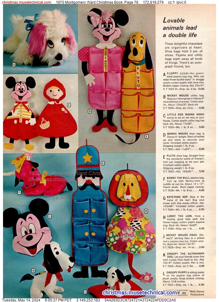 1970 Montgomery Ward Christmas Book, Page 78