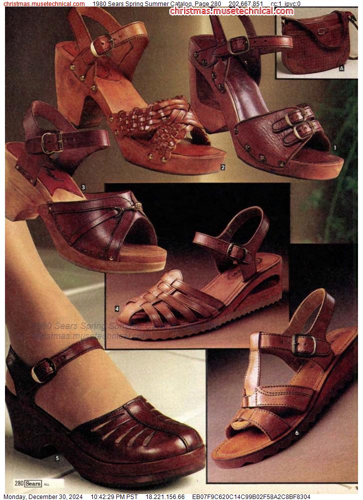 1980 Sears Spring Summer Catalog, Page 280