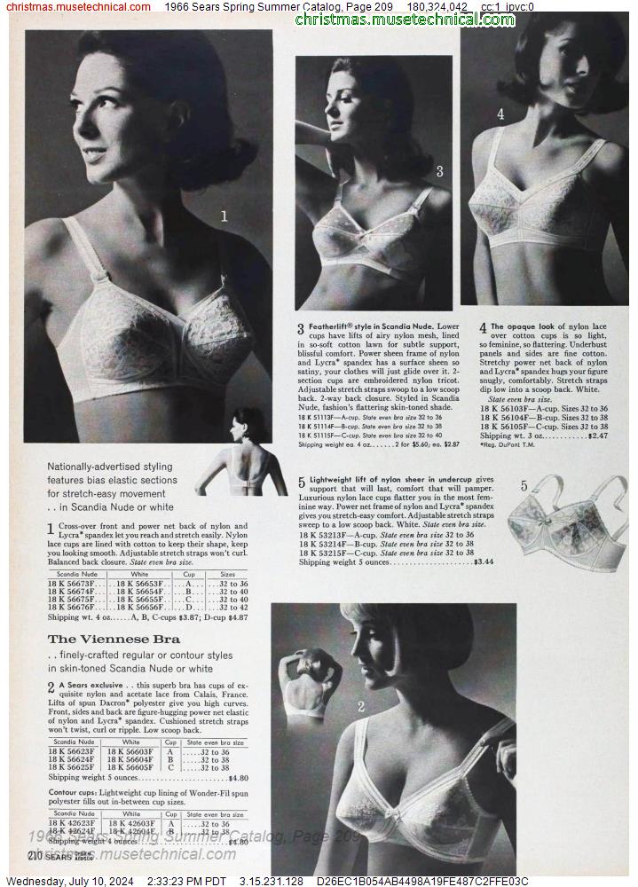 1966 Sears Spring Summer Catalog, Page 209